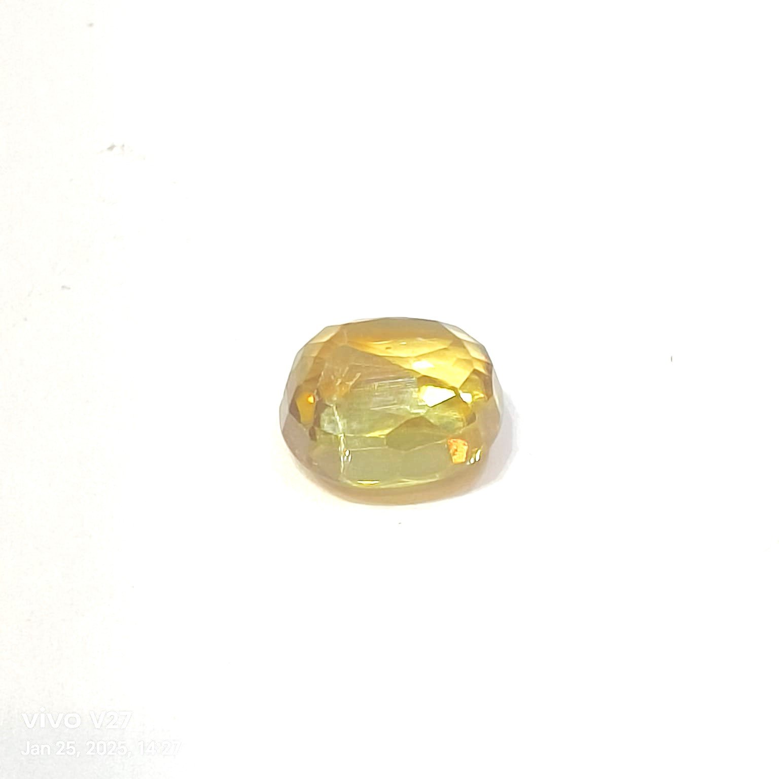 Yellow zircon