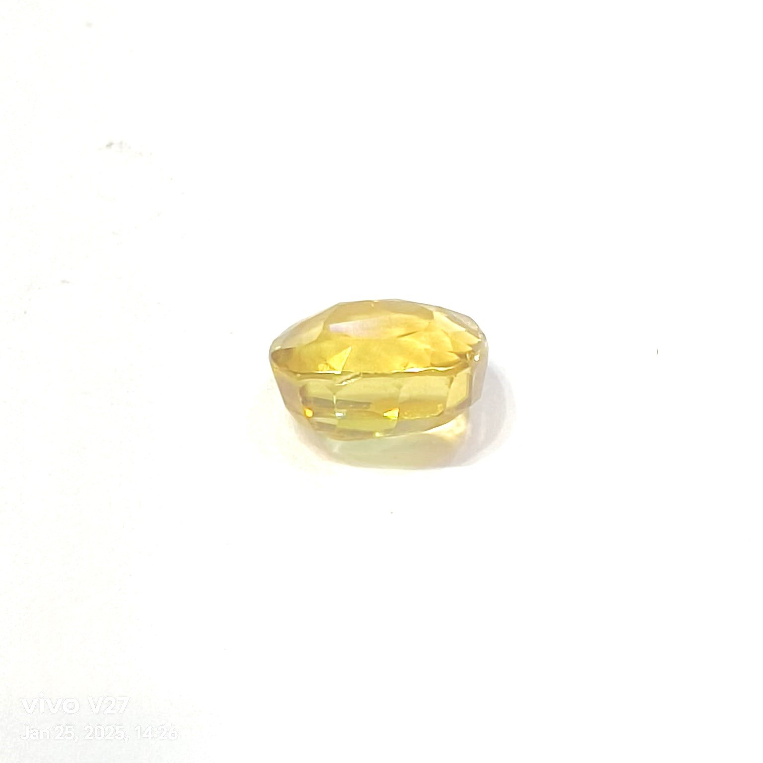 Yellow zircon