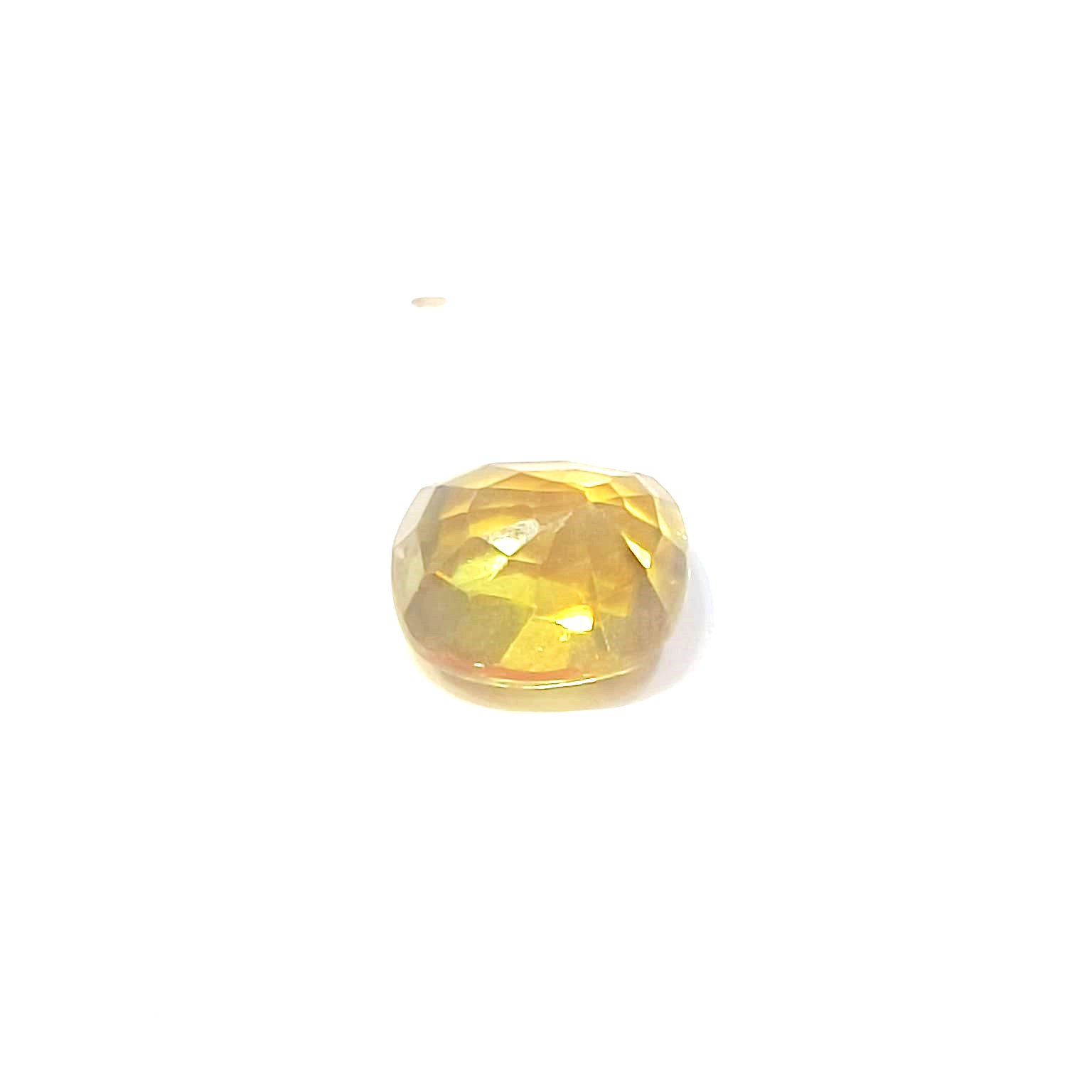 Yellow zircon