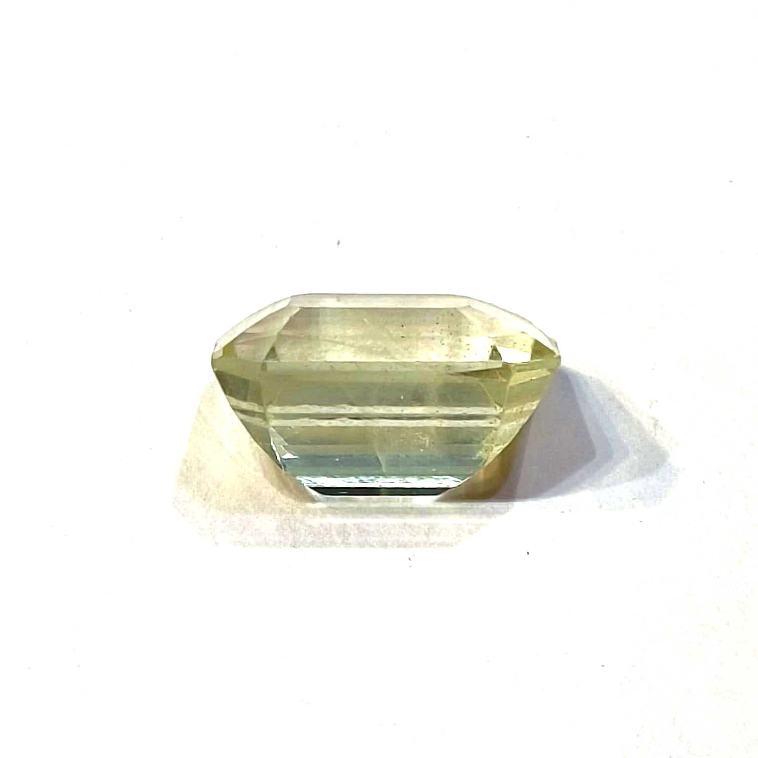 Yellow natural sapphire