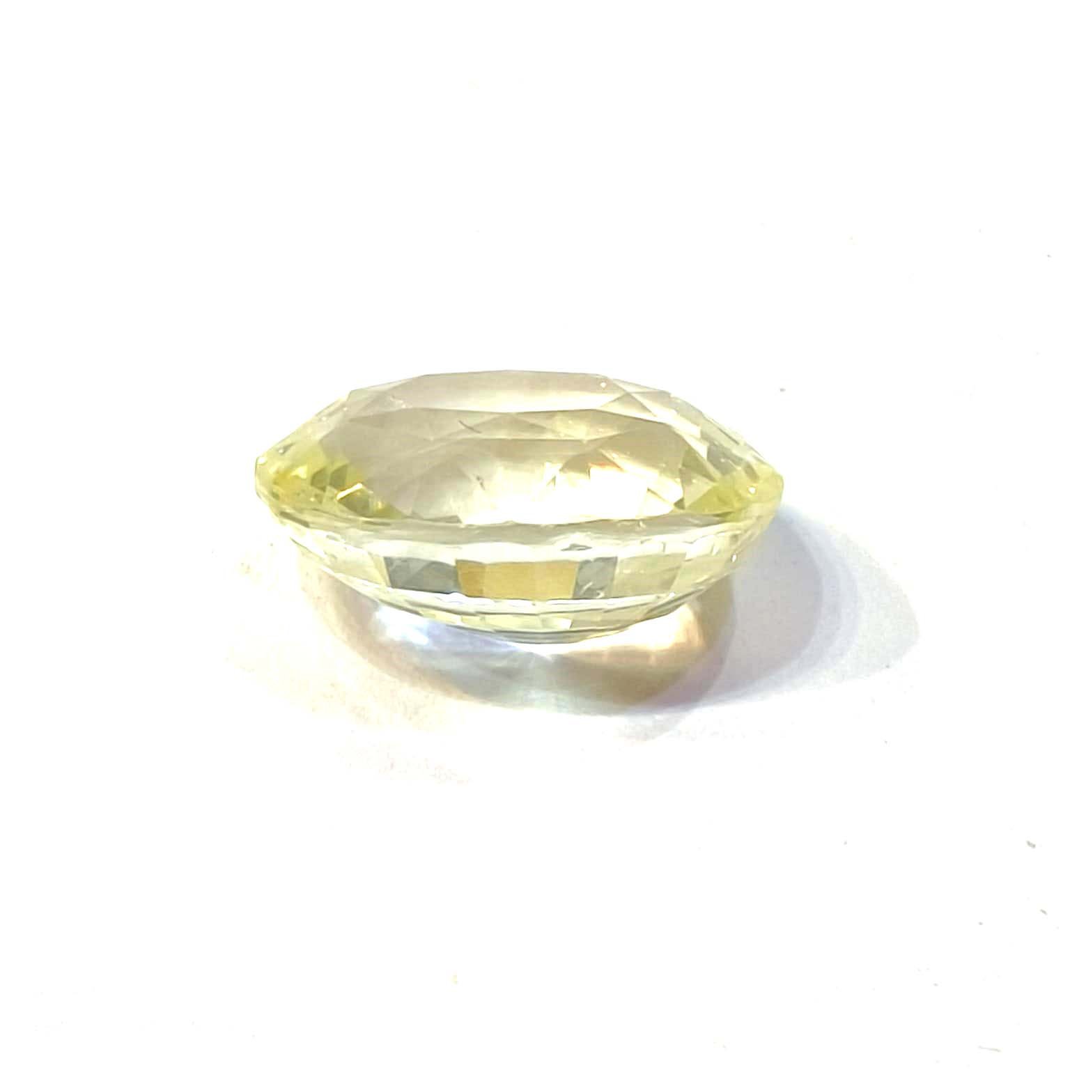 Yellow natural sapphire